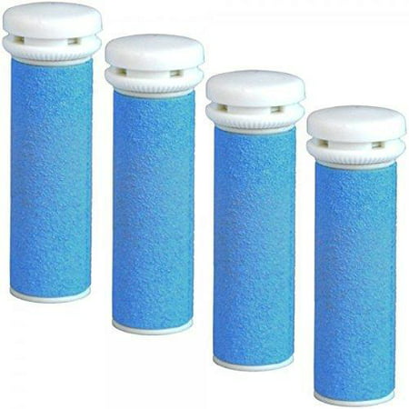 Extra Coarse Blue Micro Mineral Replacement Rollers for Micro Pedi (4