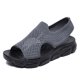 thumbnail image 2 of Sandalias de nuevo estilo, zapatos de playa planos de malla tejida para mujer, zapatos informales para mujer Wmkox8yii  nm6705, 2 of 8