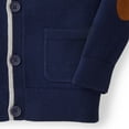 thumbnail image 3 of Hope & Henry Boys' Navy Cardigan Sweater, 3 of 4