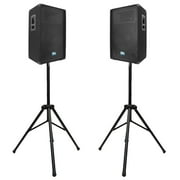 Bundle SA-15T, Pair of 15 Inch PA Speaker Cabinets