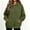 A130 Army Green, variant on Women's Pullover Hoodie Oversized Long Sleeve Sweatshirts Casual Drop Shoulder Hooded Tops with Snap Button Kangaroo Pocket Fall Winter Lounge Wear