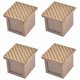thumbnail image 1 of 4X Molde de Pan Cuadrado Con Tapa Molde de Pan Tostado Molde de Pan Molinillo de Pan Con Tapa Mini Cubitera de Agua Antiadherente Caja de Tostadas, 1 of 5