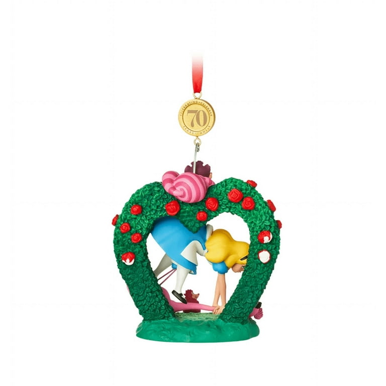 Ornaments Alice in Wonderland Legacy Sketchbook Ornament , Plastic, 70th Anniversary Limited Release