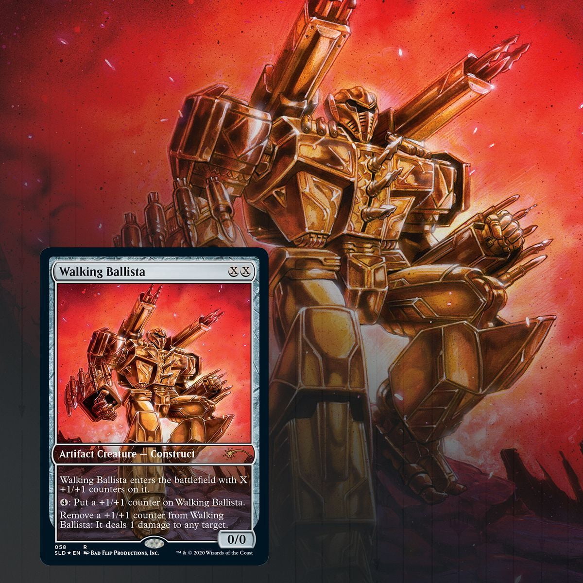 Magic the Gathering: Secret Lair Series: Can You Feel with a Heart of Steel