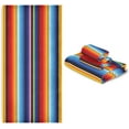 thumbnail image 7 of GZHJMY Mexican Blanket Stripes Towel Set of 3, Highly Absorbent Soft Towels with Bath Towel, Hand Towel and Washcloth for Bathroom Hotel Gym Spa, 7 of 7