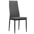 thumbnail image 2 of vidaXL Dining Chairs High Back Kitchen Side Chair for Home Dining Room Fabric, 2 of 44