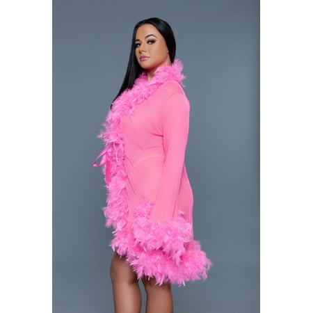 

BW834SNP Lux Robe Neon Pink