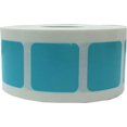 thumbnail image 1 of Teal Square Stickers | 1" Inch Square | 500 Pack, 1 of 1