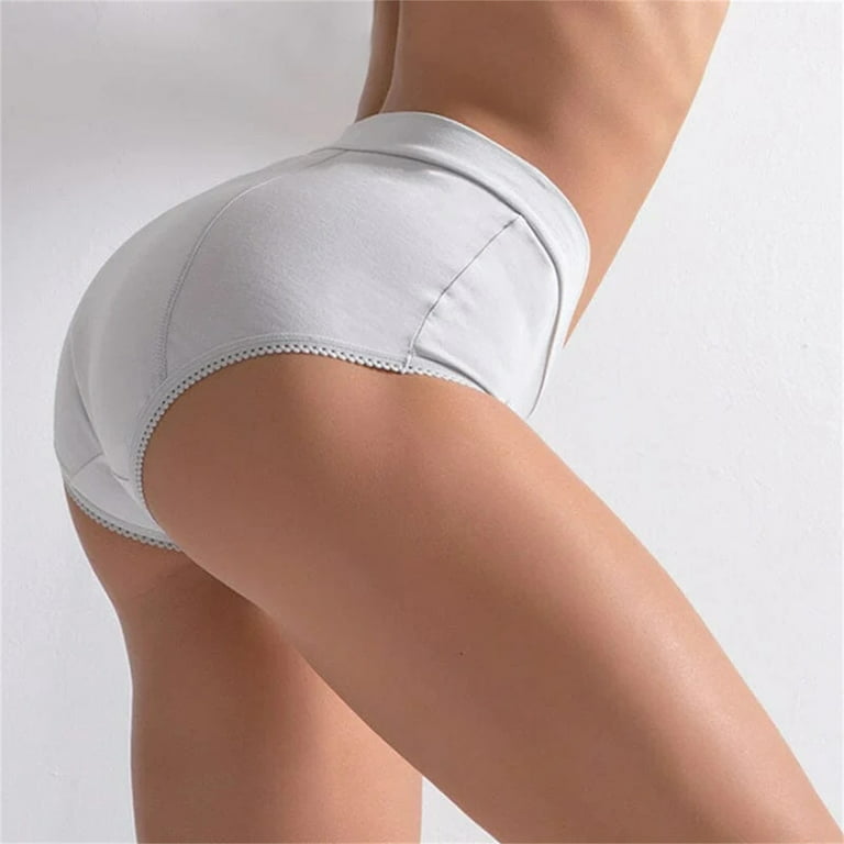 ZMHEGW Period Underwear For Women High Waisted Leak Proof For Leak Proof  Cotton Overnight Menstrual Briefs Women's Panties