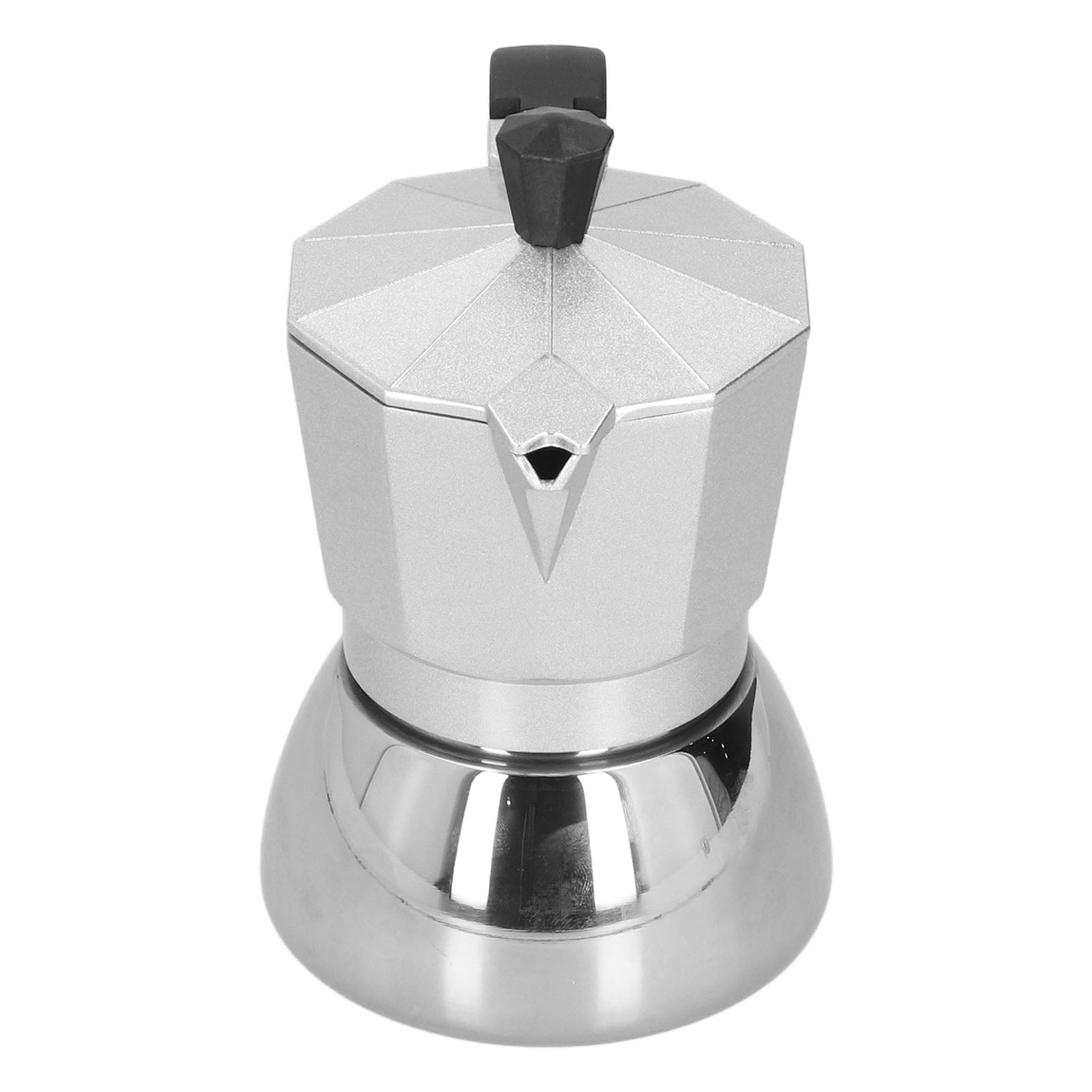 moka✕4 XingJian LLC Stainless Steel Moka Pot - 4 Cup Stovetop