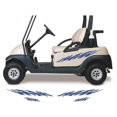 Golf Cart Decals Accessories Go Kart Stickers Tribal Flames Stripes GC51