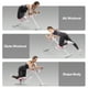 thumbnail image 4 of MERACH Entrenadores Abdominales Ajustables para Entrenamiento de Cuerpo Completo, Plegables con Protección de Rodilla, 4 of 9