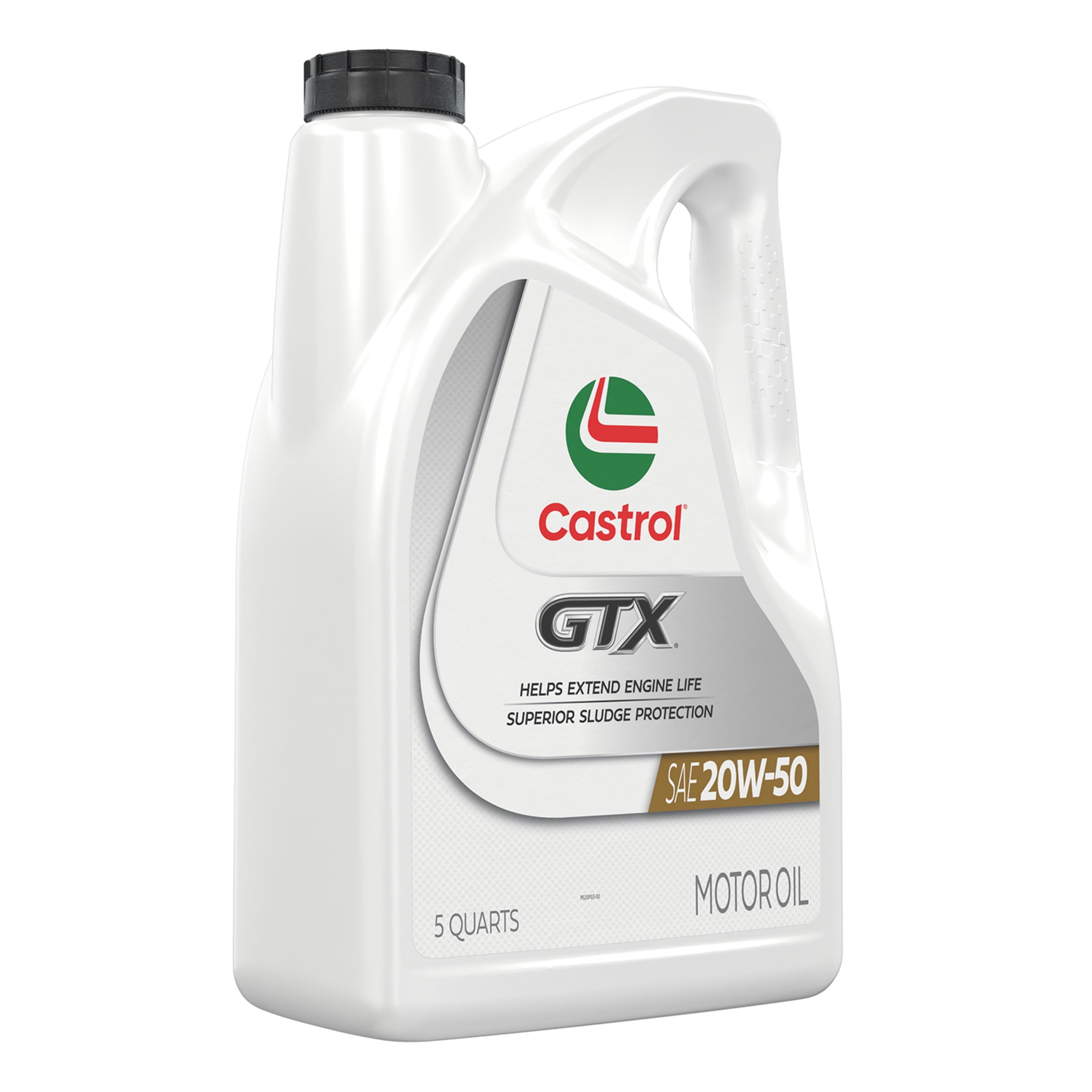 Castrol GTX 20W-50 Conventional Motor Oil, 5 Quarts, Case of 3