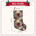 thumbnail image 3 of Lsque Maple colorful Pattern 18 Inch Christmas Stockings, Festive Holiday Stocking for Christmas Decorations Holiday Decor, 3 of 8