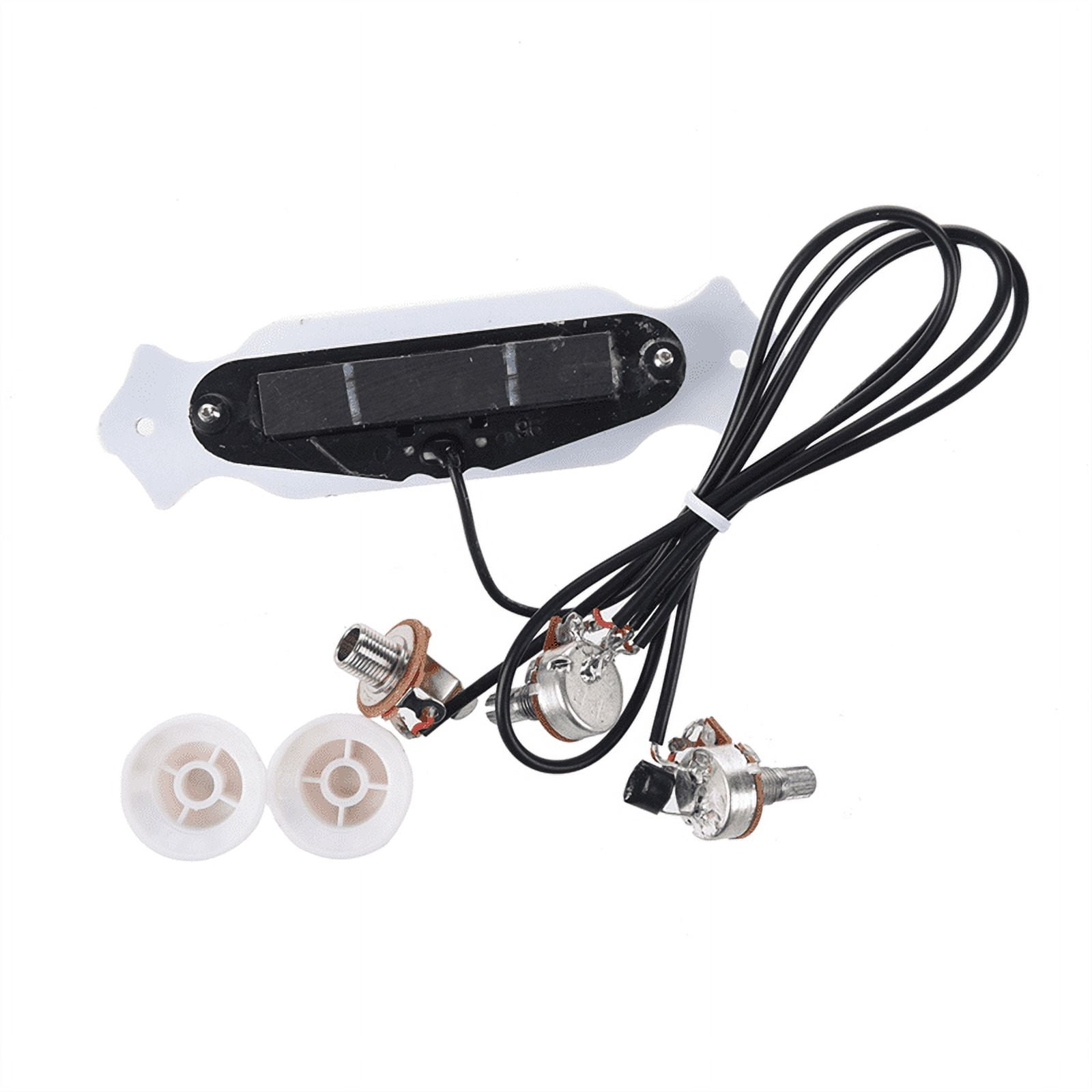 4X Single Coil Magnetic Acoustic Guitar Pickup