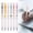 B, variant on 6PCS Retractable Erasable Gel Pens Black ink, 0.5mm Point Erasable Pens, Smooth Writing Comfort Grip, for Class Homework, Class Notes, Student Drafting & Daily Writing Tasks, 10Ml