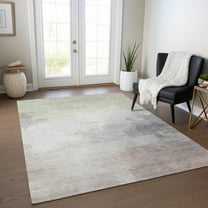 Addison Rugs Chantille Indoor/Outdoor Transitional Modern Beige Washable Rectangle Rug, 8' x 10'