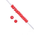 thumbnail image 1 of Czech Glass Seed Beads - Size 8/0 Light Red, 1 of 5