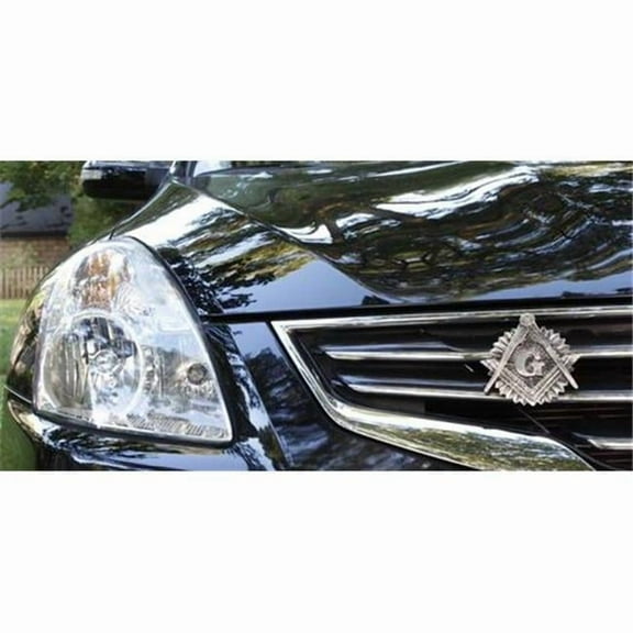 Masonic Symbol Antique Nickel Ornament