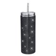 thumbnail image 3 of Termos de diamante de 600 ml, botellas de aislamiento a prueba de fugas, vasos de paja al vacío (negro) Hugtrwg Libre de BPA, 3 of 9
