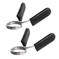 thumbnail image 2 of Xingzhi 2pcs Barbell Spring Clamps Workout Weightlifting Fitness Quick Release barbell bar spring collars Weight Bar Locks Clips, 24mm, 2 of 9