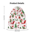 thumbnail image 4 of Honeii Gnomes Merry Christmas Print Kids Knit Beanie Watch Hat ,Knit Cap for Boys and Girls, 4 of 7