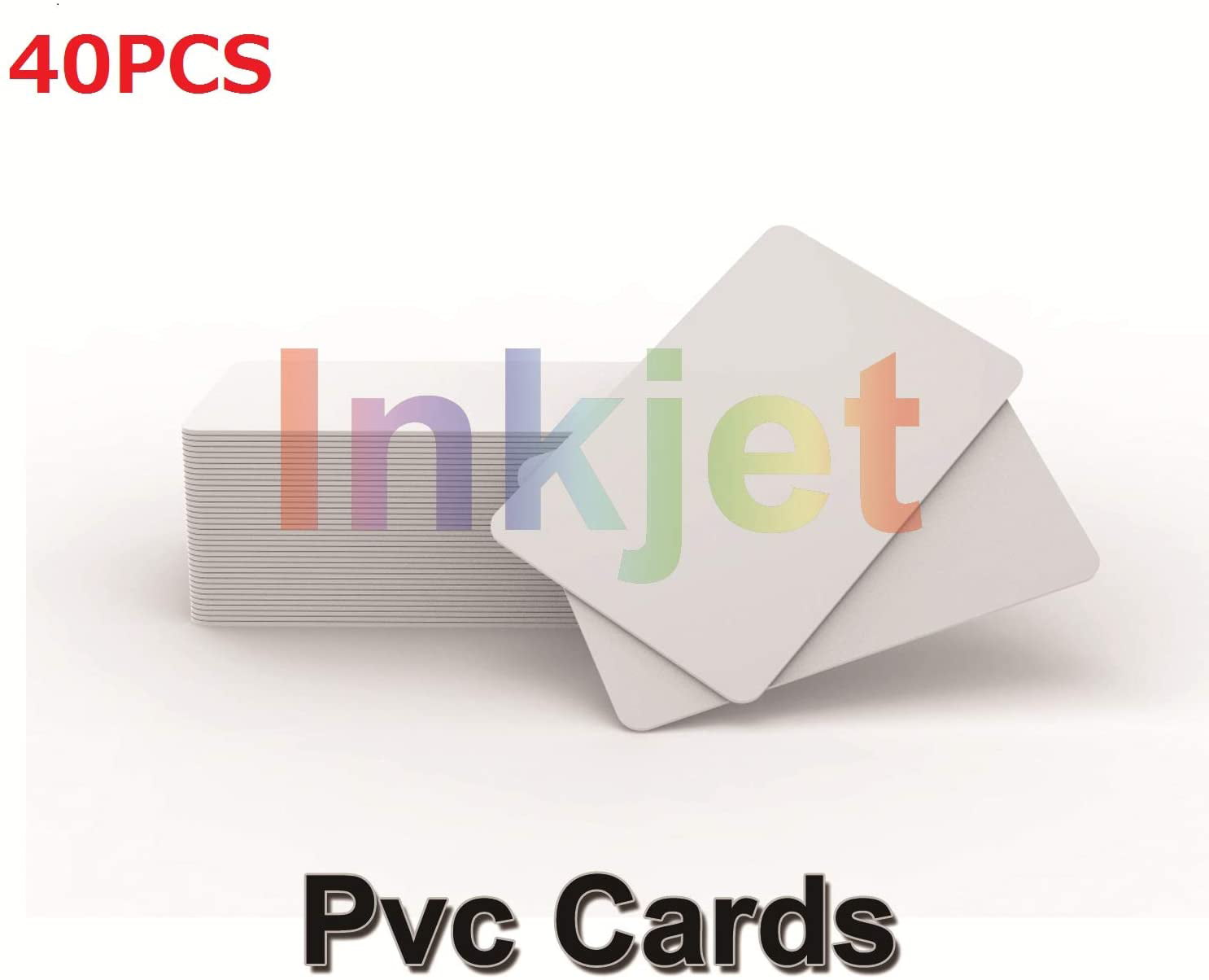 10pcs Inkjet ID cards CR80 30mil PVC Printable For Epson & Canon Double sided 