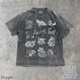 thumbnail image 4 of Vintage Cat Illustration Graphic Print T-Shirt | Retro Feline Art Tee | Cute Kitty Lover Unisex Top, 4 of 7
