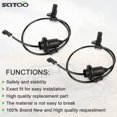 thumbnail image 4 of SCITOO 2PCS Right+Rear ABS Wheel Speed Sensor ALS374 2205400517 SU12488 fit for 2002 for Mercedes-Benz CL230/ CL200, 2000-2005 for Mercedes-Benz CL500, 2001-2006 for Mercedes-Benz CL55 AMG, 4 of 5