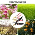 thumbnail image 4 of Charext Pruning Shears Garden Scissors Clippers, 3 Pack Stainless Steel Garden Shears Hand Pruners Secateurs Plant Clippers Set, Professional Bypass Gardening Tools Scissors Kit with Gardening Gloves, 4 of 13