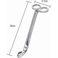 thumbnail image 4 of MUXSAM Candle Wick Trimmer Stainless Steel Scissor Cutter Snuffers Candle Cover Tool Gold, 4 of 5