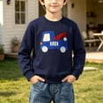thumbnail image 5 of LONKITO Boys Long Sleeve Shirts Cotton Graphic Tees Crewneck Pullover Sweatshirts Kids Clothes Size 2-3 Years, 5 of 7