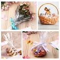 thumbnail image 3 of WRITWAA Silver Cellophane Roll for Wrapping Use Clear Transparent Flower Basket Wrapping Paper, 3 of 7