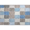 thumbnail image 2 of Addison Rugs Mayfield Premium Machine Washable Transitional Geometric Blue Rectangle Rug, 1'8" x 2'6", 2 of 6