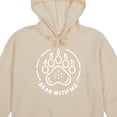 thumbnail image 5 of Bear With Me Adult Tofu Long Sleeve Cosplay Hoodie With 3D Ears-XL, 5 of 5