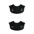 thumbnail image 1 of Almohadilla Cuello Sunnimix Cabello Guía Peluquero Impermeable Negro Capa de Barbero, 1 of 8
