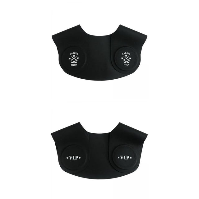 Almohadilla Cuello Sunnimix Cabello Guía Peluquero Impermeable Negro Capa de Barbero