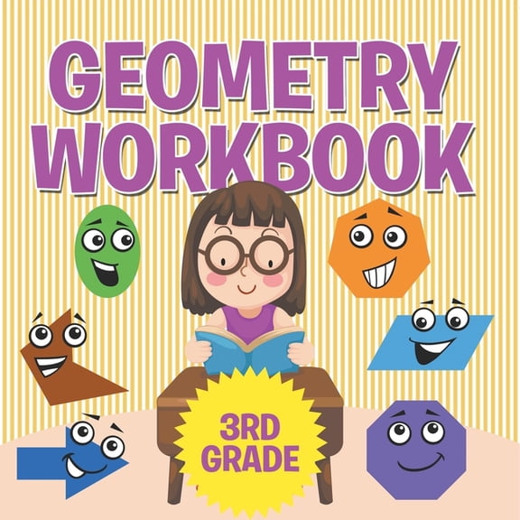 Geometry Workbook 3rd Grade, (Paperback)