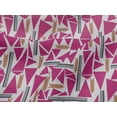 thumbnail image 4 of oneOone Viscose Jersey Fabric Triangle & Line Geometric Fabric Prints By Yard 60 Inch Wide, 4 of 5