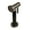 Black Stainless, variant on Kingston Brass KSSPR0K Brass Kitchen Faucet Side Sprayer with Black Grip in Matte Black