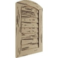thumbnail image 2 of Ekena Millwork 22"W x 24"H Timberthane Pecky Cypress Arch Top Faux Wood Non-Functional Gable Vent, Primed Tan, 2 of 5