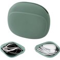 thumbnail image 1 of Bolsa de almacenamiento de silicona, organizador portátil de auriculares con cable de silicona, estuche de almacenamiento de cable de datos, organizador de cable de carga USB multifunción para el hoga, 1 of 7