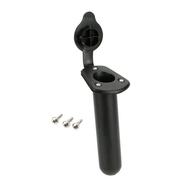 Flush Mount Fishing Rod Holders 30 Degrees with Cap, Fishing Rod Mounting  Bracket with Screw Fishing Pole Holders for Yacht, Boat, Deck, Garage
