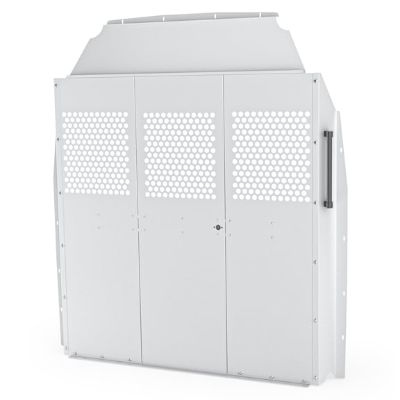 AA Products Model PT-TR-HR Cargo Van Safety Partition High Roof Protective Bulkhead Fit for Transit Full Size Vans