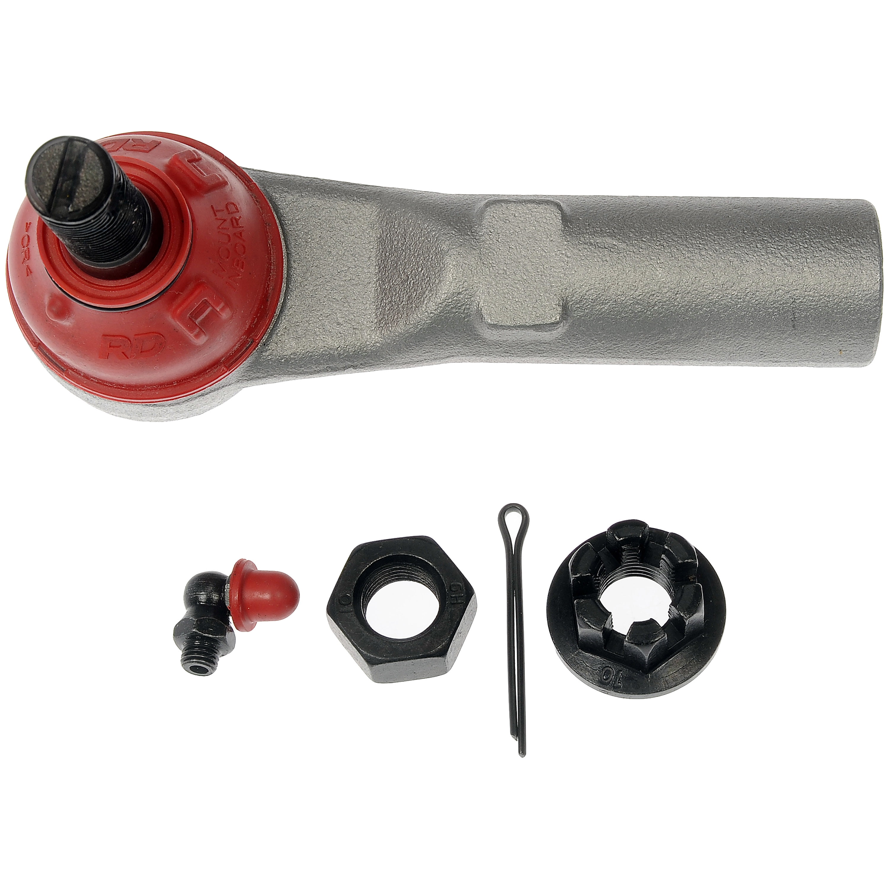 Dorman TO92435RD Front Outer Steering Tie Rod End for Specific Chevrolet / GMC / Hummer Models, Gray