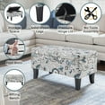 thumbnail image 4 of Convenience Concepts Designs4Comfort Winslow Storage Ottoman Bench, 4 of 10