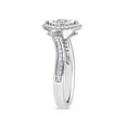 thumbnail image 3 of Everly Women's Diamond and Sterling Silver Engagement Ring, 3 of 7