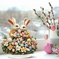 thumbnail image 5 of Easter Decorations Colorful Easter Bunny Tabletop Ornament,Spring Fashion Decorative Sculpture Figurine 2D Acrylic for Home Kitchen Easter Party,Birthday Gifts for Women, 5 of 7