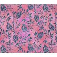 thumbnail image 4 of oneOone Cotton Flex Pink Fabric Batik Craft Projects Decor Fabric Printed By The Yard 40 Inch Wide, 4 of 4