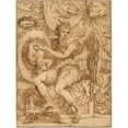 thumbnail image 2 of Charles Errard 15x18 Gold Ornate Wood Frame and Double Matted Museum Art Print Titled - Allegory in Honor of Jean-Baptiste Colbert (1672), 2 of 4